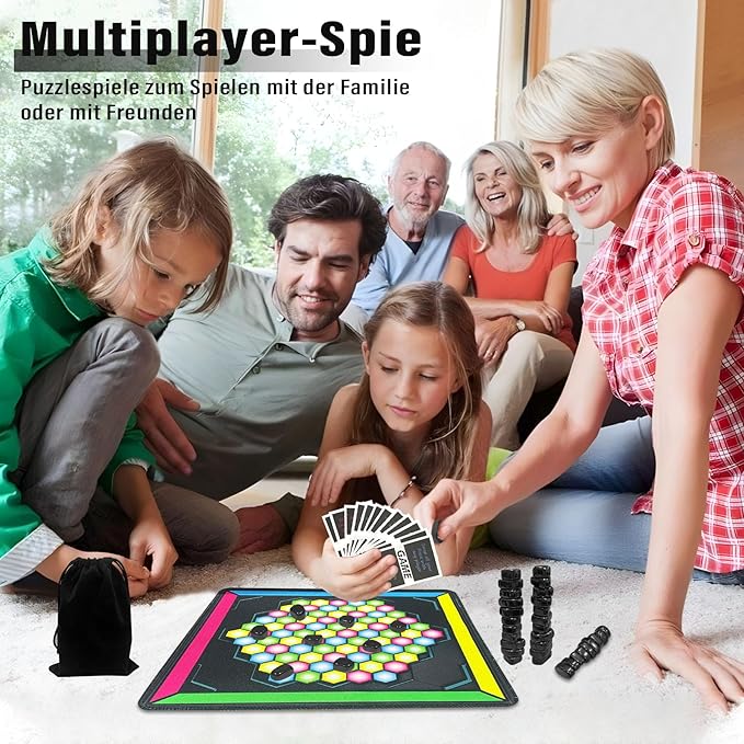 32 Pcs Magnetic Chess Game, Magnetic Chess Game with Stones, Magnet Game with Game Pad, Magnetic Board Games, Puzzle Strategy Games, Home Party Supplies for Kids & Adults New Year's Gift