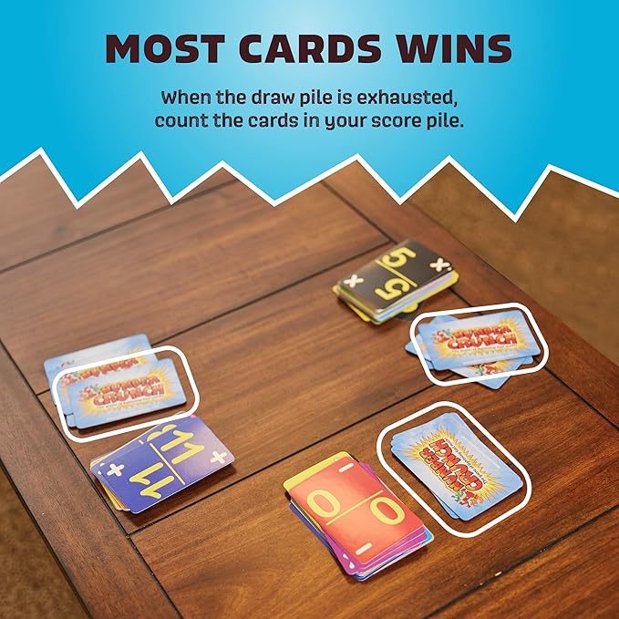 Continuum Games Learning Number Crunch Lightning Fast Math Games for Kids, Practice and Learn Addition, Subtraction, Multiplication & Division with Educational and Fun Math Learning Games for Kids