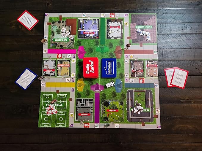 Really Karen? Board Game - Become a Karen as You Argue Your Way Around Town in This Hilarious Party Game. Ages 14 and up.