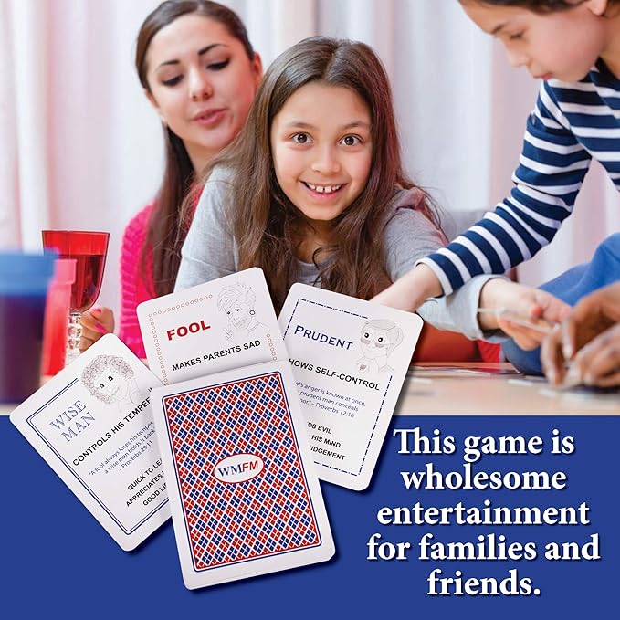 Family Card Game: Fun Educational Christian Game for Kids and Families; Fun Bible Game; Perfect Game for Family Game Night