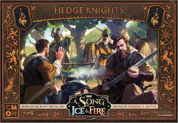 A Song of Ice and Fire Tabletop Miniatures Game Hedge Knights Unit Box (Multilingual Edition) - Strategy Game for Adults, Ages 14+, 2+ Players, 45-60 Minute Playtime, Made by CMON