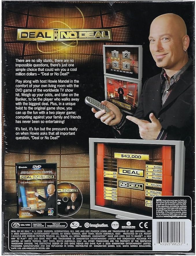Imagination Entertainment Deal or No Deal DVD Game
