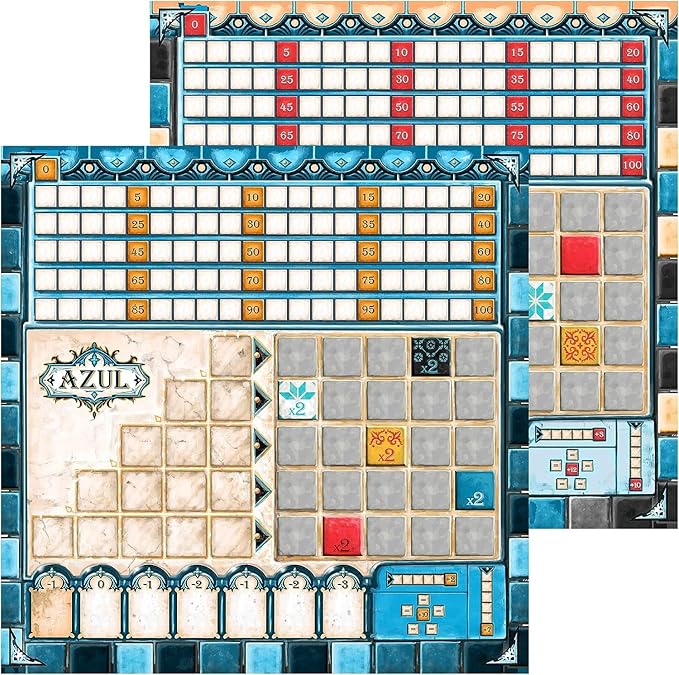 Azul Crystal Mosaic Board Game EXPANSION - Strategic Tile-Placement Game for Family Fun, Great Game for Kids and Adults, Ages 8+, 2-4 Players, 30-45 Minute Playtime, Made by Plan B Games