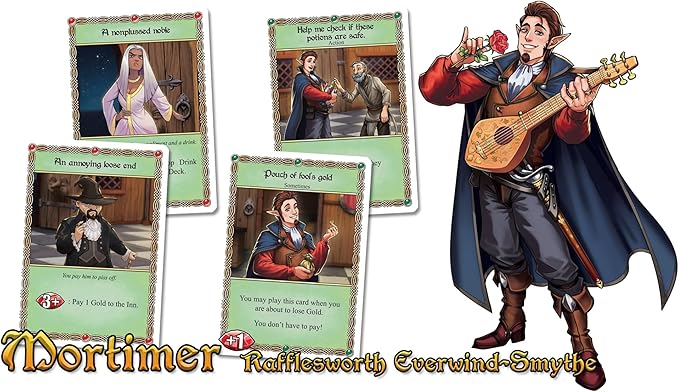 The Red Dragon Inn: Adventure is Nigh - Standalone Or Combine, Fantasy Tavern Board & Card Game, New Characters, Ages 14+, 2-4 Players