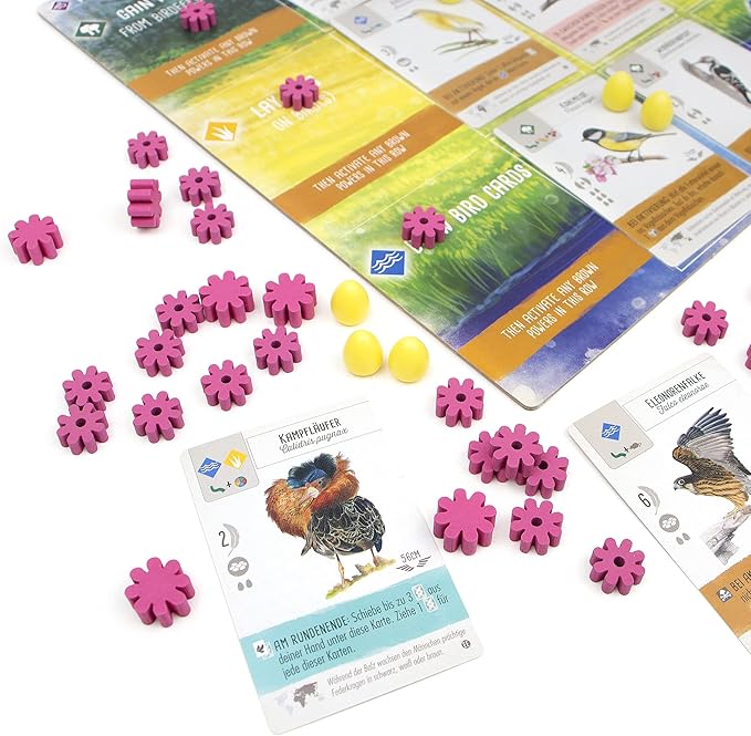 TowerRex Food Tokens for Wingspan Oceania Expansion - Nectar Food Resources - Wingspan Accessories Upgrade Kit
