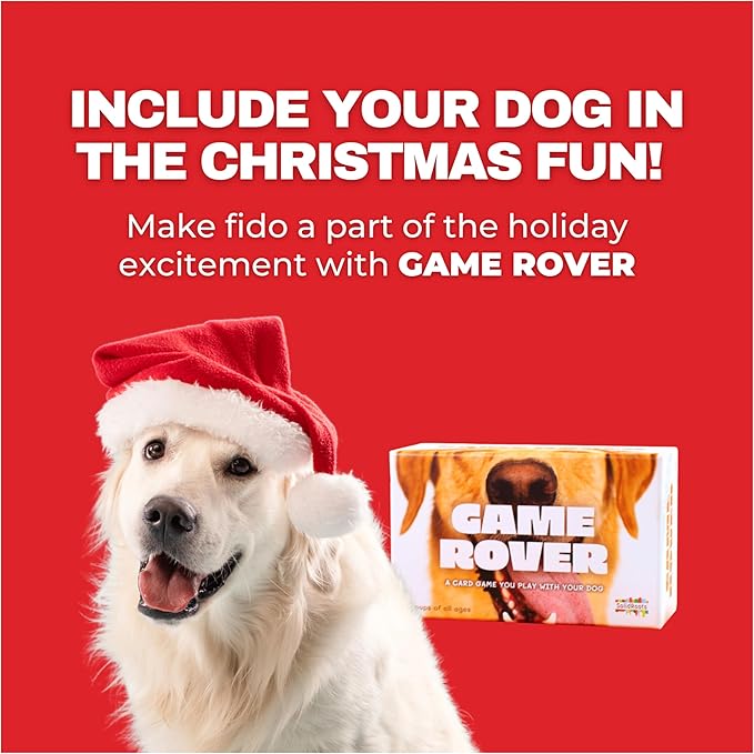 Spin Master Games, SolidRoots Game Rover: Play with Your Dog, Interactive Activity for Bonding with Dogs & Family, 2-12 Players, for Ages 8 & Up