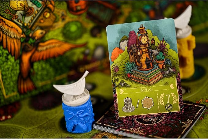 Garden Nation - War and Building Board Game,, Ages 10+, 2-4 Players, 60 Min