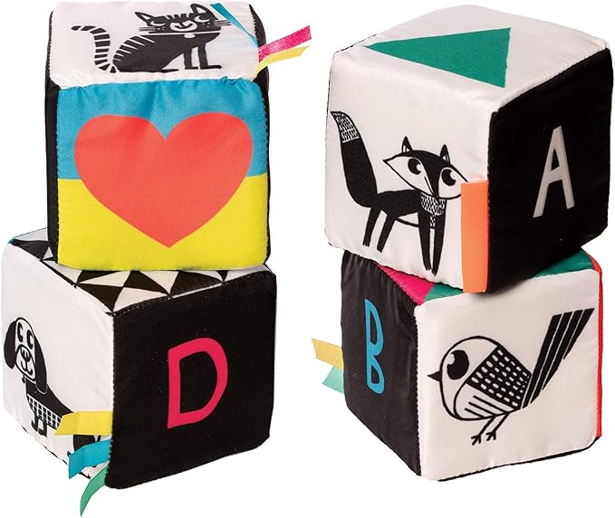 Manhattan Toy Wimmer-Ferguson Mind Cubes Soft Baby Activity Toy