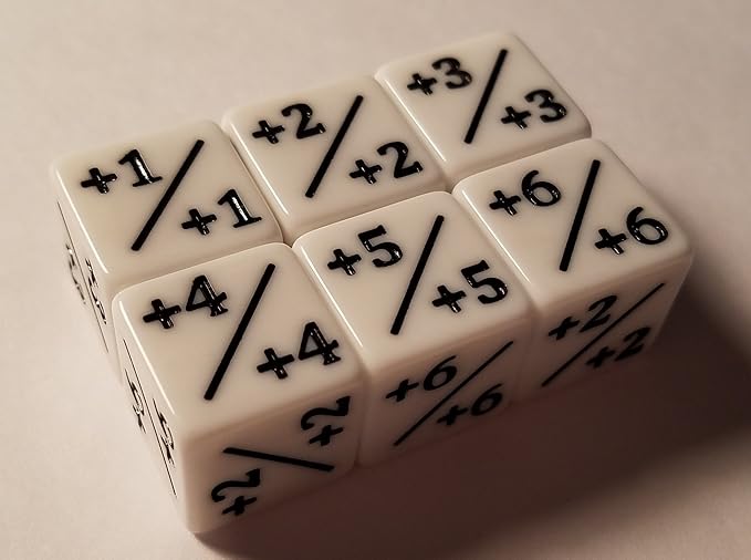 10x Counter & Tarmogoyf Dice for Magic: The Gathering and Other Games / CCG MTG