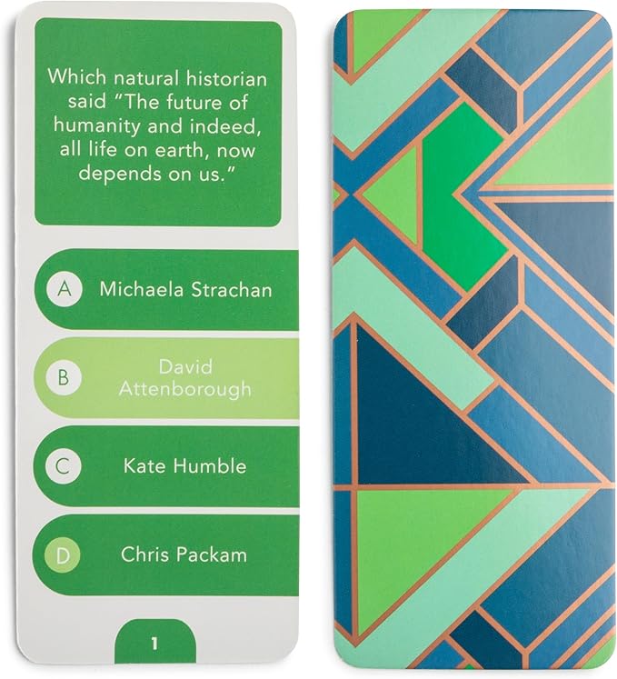 Skyline Collection Trivia Set - Quotes Trivia, 140 Question Cards - Game Night Entertainment for Families & Friends