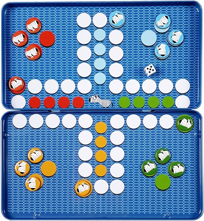 Magnetic Travel Ludo Game - Car Games , Airplane Games and Quiet Games