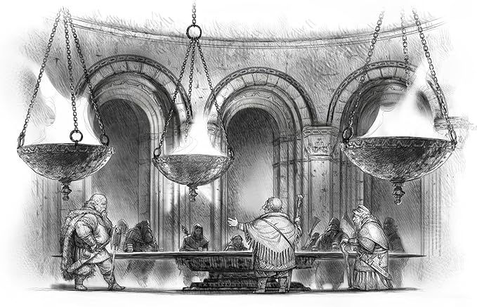 Free League Publishing The One Ring: Tales from The Lone-Lands - Adventure Module - Expansion Hardback RPG Book, LOTR Roleplaying, Free League Publishing