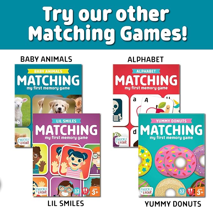 Chuckle & Roar - Bath Matching - Water Safe Fun - Great for Toddlers - Fun and Engaging - Ages 3 and up