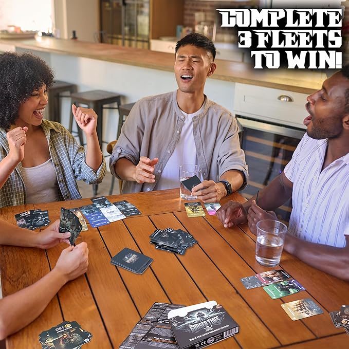 Cursed Tides - Strategy Card Game | Fun for Kids, Teens & Adults | 2-5 Players | Ages 8+ | Quick 15-Minute Gameplay