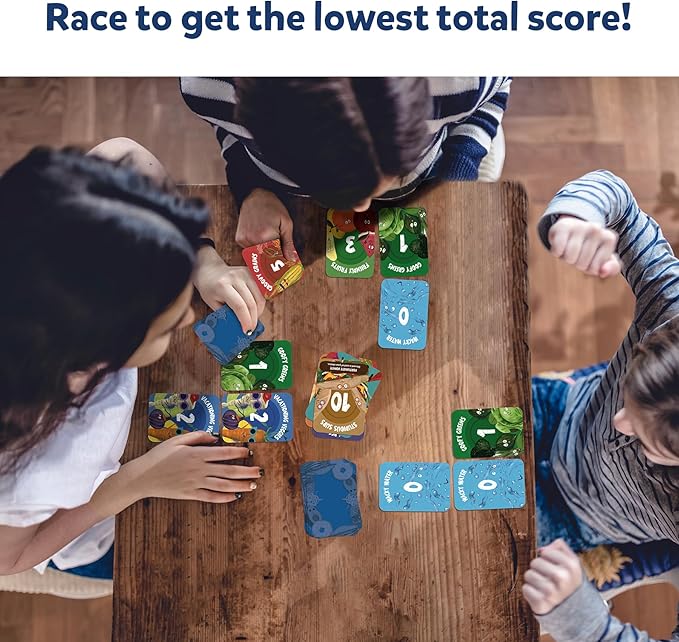 Skillmatics Card Game - What's for Dinner, Fun Strategy & Memory Game, Gifts & Family Friendly Games for Ages 7 and Up