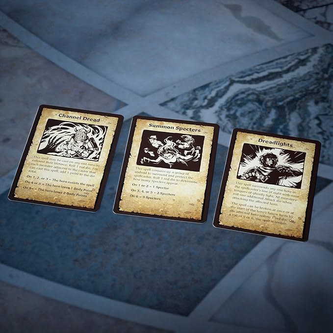 HeroQuest Rise of The Dread Moon Quest Pack, Requires HeroQuest Game System to Play, Roleplaying Games for 2-5 Players, Ages 14+