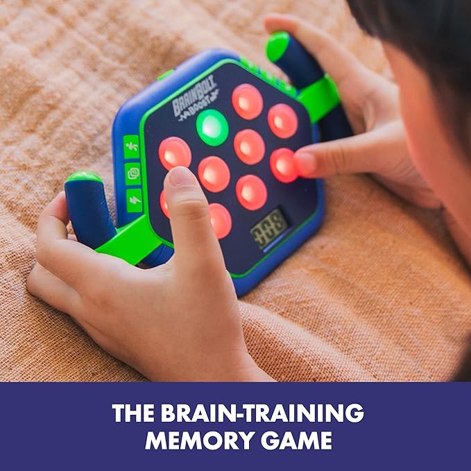 Educational Insights BrainBolt® Boost - Memory Brain Game, Includes 3 Game Modes, For 1 Player, Gift for Ages 5+