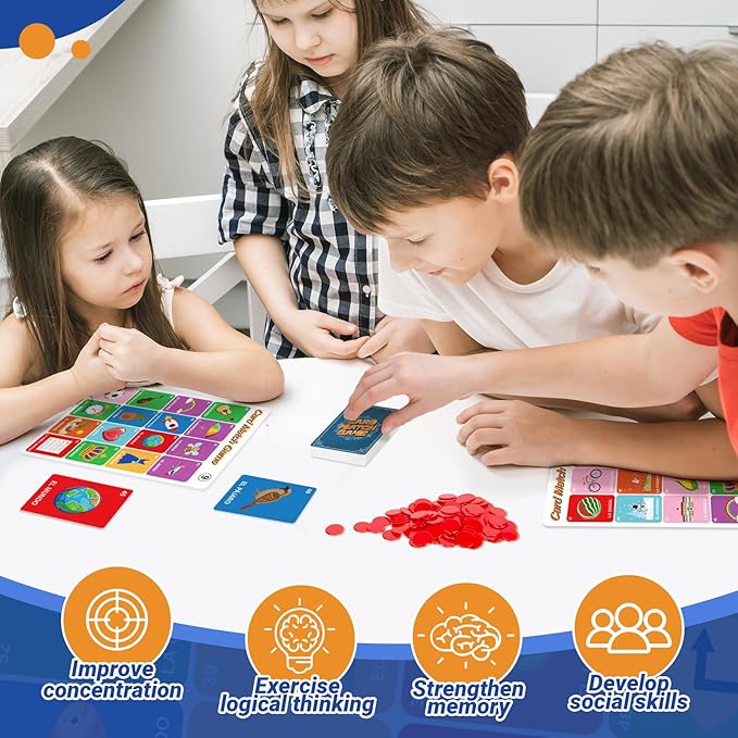 Bosctanuc Loteria Mexican Bingo, Original Spanish Playing Cards Games, Juegos De Mesa En Español para Bingo Games for Kindergarten Learning Spanish,Preschool Learning Activities,Family Board Games