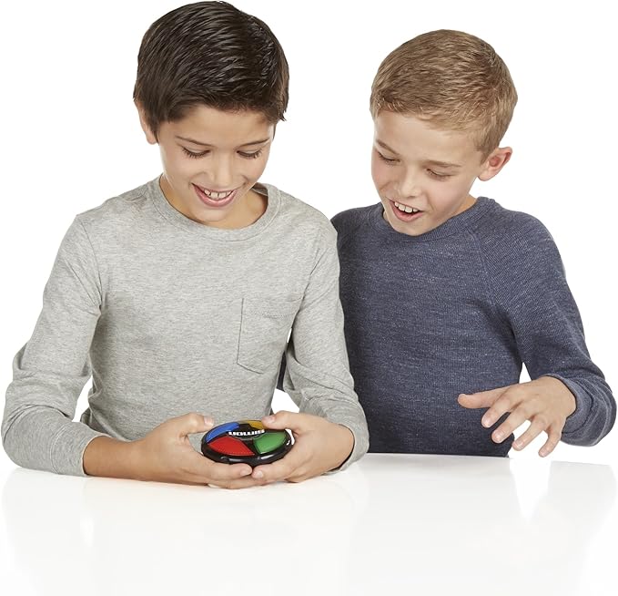 Hasbro Gaming Simon Micro Series Electronic Game for 1 or More Players, Classic Simon Gameplay in a Compact Size, Fun Party Game for Kids Ages 8+