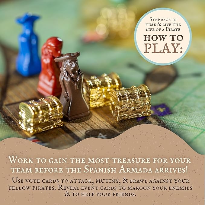 Facade Dark Cites Series Board Game of Strategy, Deceit, and Luck - Card Game for Teens Adults and Family - Deluxe Tortuga 1667