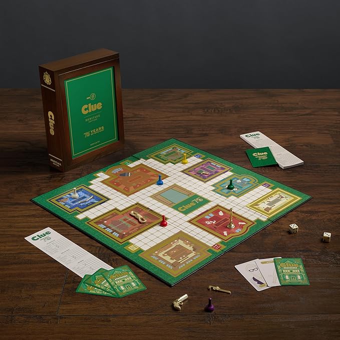 WS Game Company Clue Heritage Edition