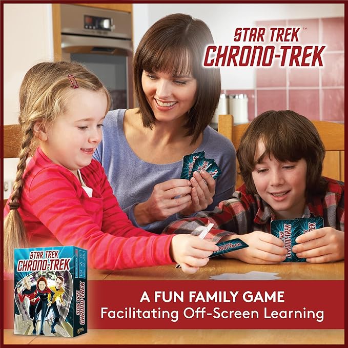 Looney Labs Star Trek Chrono-Trek Card Game - Epic Star Trek Adventure in Alternate Realities