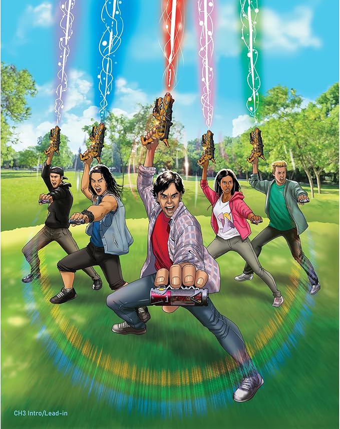 Renegade Game Studios: Power Ranger Roleplaying Game- Beneath The Helmet Sourcebook, Discover New Stories, New Downtime Rules, Ages 14+, 3-6 Players