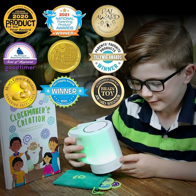 (1st Generation, Not Compatible W/App Positive Reinforcement Game for Families; Replace Behavior, Reward, and Chore Charts for Kids with a Visual Timer, Token Allowance, and Time in Tool