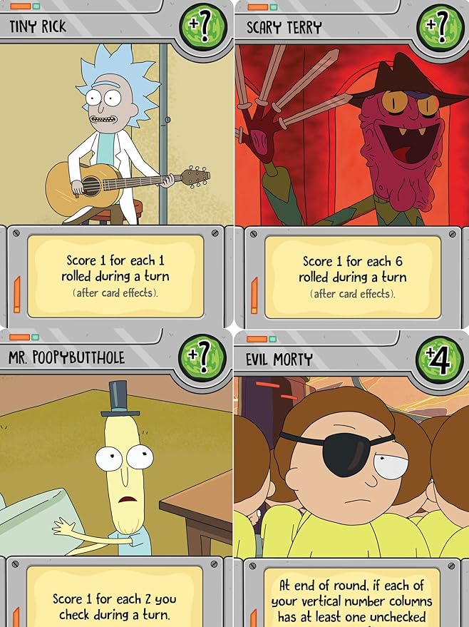 Rick & Morty: The Morty Zone Dice Game, Rick and Morty: The Morty Zone Dice Game