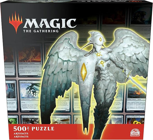 Magic The Gathering, Artifacts 500 Piece Puzzle MTG Puzzles for Adults Jigsaw Puzzles 500 Pieces Adult Puzzles 500 Piece Puzzles for Adults & Kids 12+