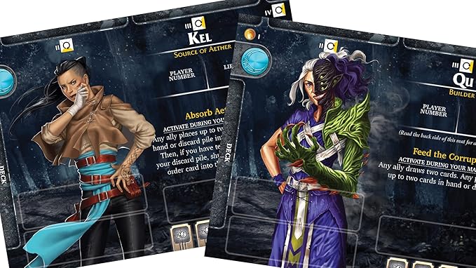 Aeon’s End Legacy of Gravehold - Engaging Legacy Card Game for Ages 14+ Teens and Adults - 1-4 Players - 60 Min Playtime by Indie Boards and Cards