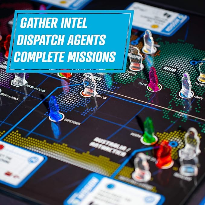 Calliope Games SpyMaster - Strategy Spy Board Game For Kids & Adults - Perfect For Family Game Night - 2-6 Players