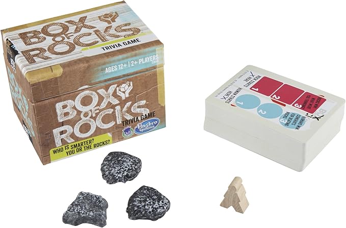 Hasbro Gaming Hasbro Games Box of Rocks Party Board Game (Amazon Exclusive)