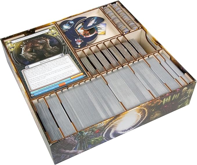 The Broken Token Board Game Organizer - Cosmic Encounter Compatible Collector's Edition Game Crate & Storage Box with Multiple Trays