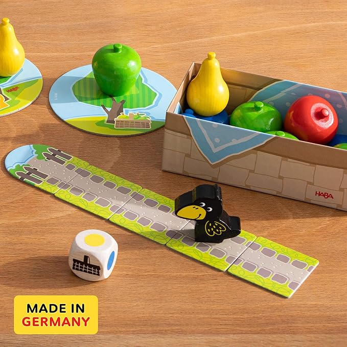 HABA My Very First Games - First Orchard Toddler Game for Ages 2+ (Spanish Language Version)