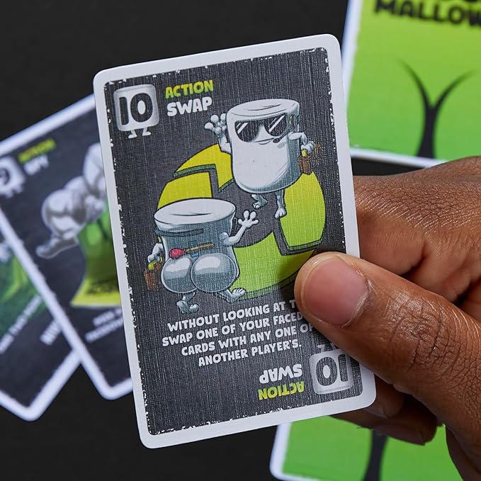 Hasbro Gaming Arschmallows Game | Marshmallow Butt Game | Funny Party Card Games for Teens, Adults, and Families | Ages 13 and Up | 2 to 6 Players (Amazon Exclusive)