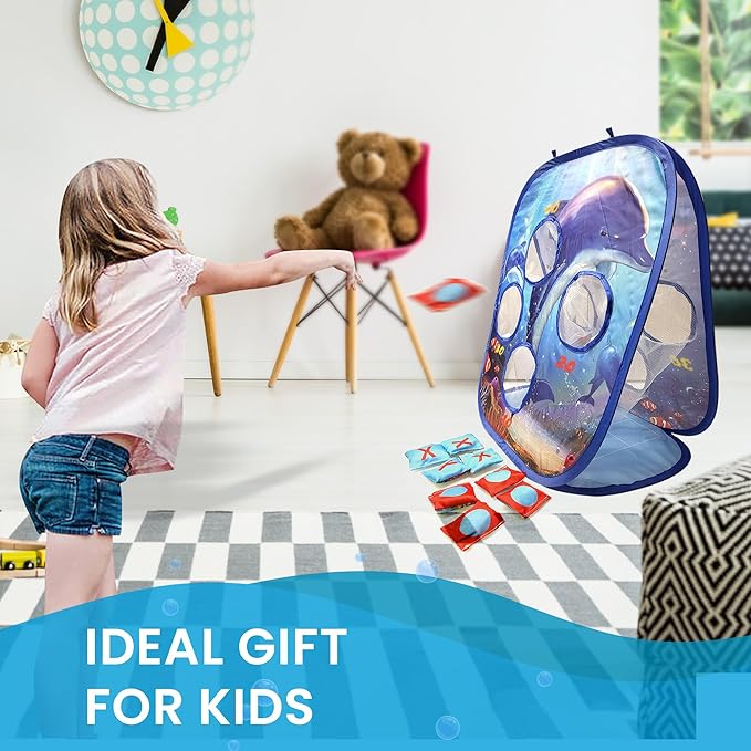 ROXXAM’S Bean Bag Toss Game | Toss Game Set for All | Outside Lawn Activities | Great for Indoor & Outdoor Play | Family,Birthday & Party Gifts