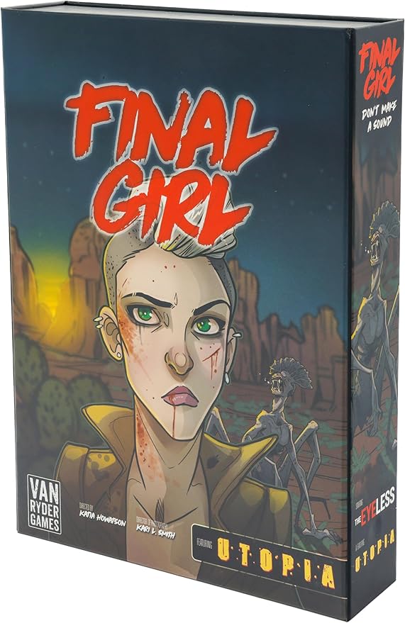 Horror Board Game - Final Girl - Don't Make a Sound - Feature Film Box - Core Box Required - 1 Player - 20-60 Minutes Gameplay - Teens & Adults, Ages 14+ (English Version)