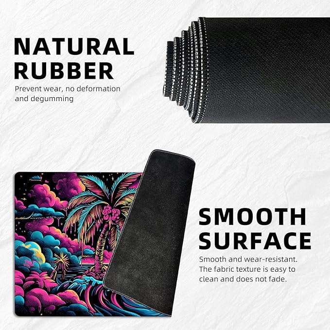 for MTG Playmat with Storage Bags, Card Playmat for TCG Card Playing Game,Rollable & Foldable for PTCG and Board Game Mat for Cards,Non-Slip Colorful Beach Desk Mat for Home Office