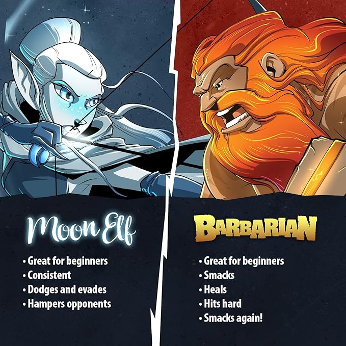 Barbarian v Moon Elf