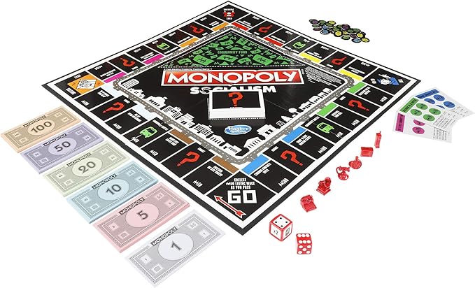 Monopoly Socialism Board Game Parody Adult Party Game