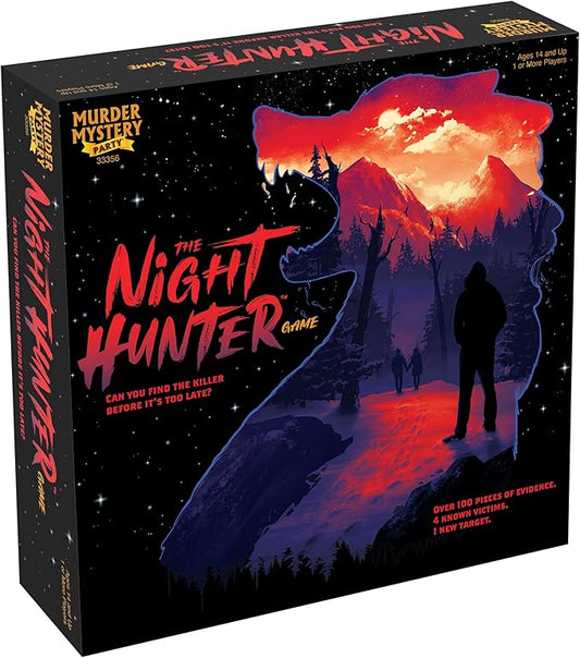Murder Mystery Party | The Night Hunter, Can You Catch The Killer Before It's Too Late Game, for Ages 14+