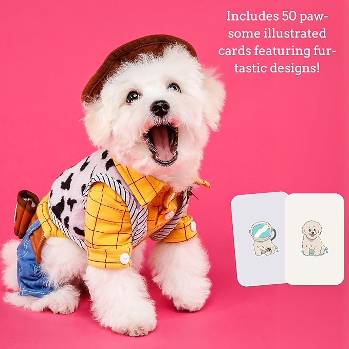 Ridley’s Dressed Up Dogs Memory Game – Includes 50 Matching Cards and Instructions – Memory Card Game Featuring Well-Dressed Dogs – Fun for All Ages, Makes a Great Gift Idea