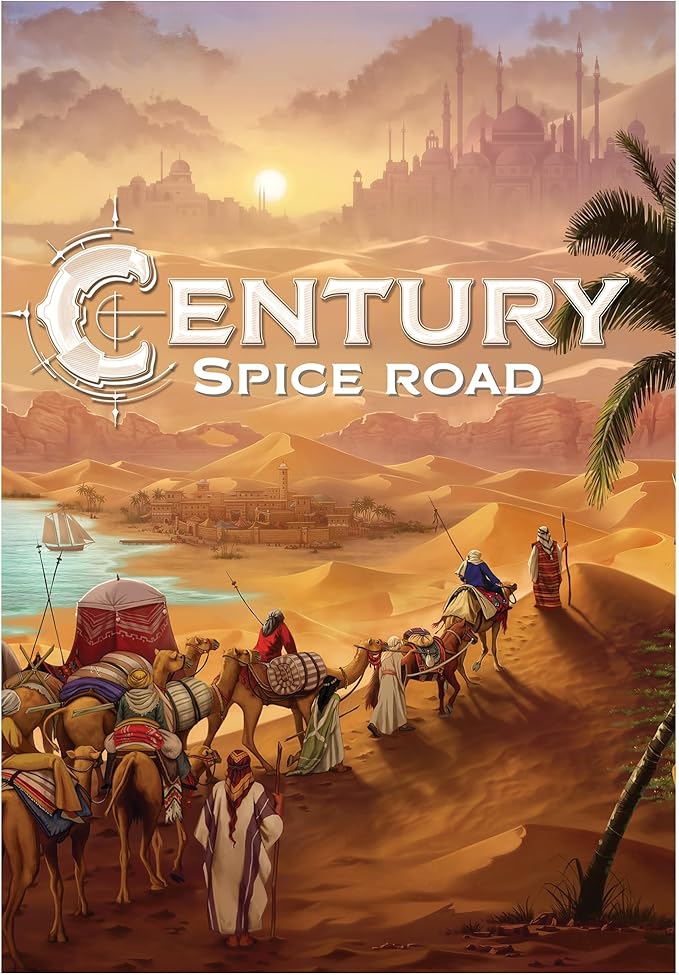 Century Spice Road Board Game | Strategy/ Exploration/ Family Board Game | Ages 8 + | 2 to 4 Players | Average Playtime 30-45 Minutes | Made by Plan B Games,Multi-Colored,40000ENPBG