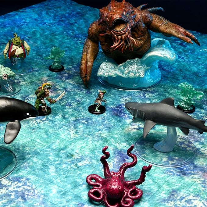 Warlock Tiles: Game Mat – Subterranean Lake