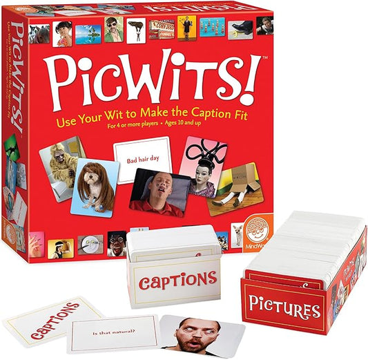 MindWare PicWits! Board Game