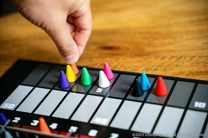HUES and CUES - Vibrant Color Guessing Board Game for 3-10 Players Ages 8+, Connect Clues and Guess from 480 Color Squares