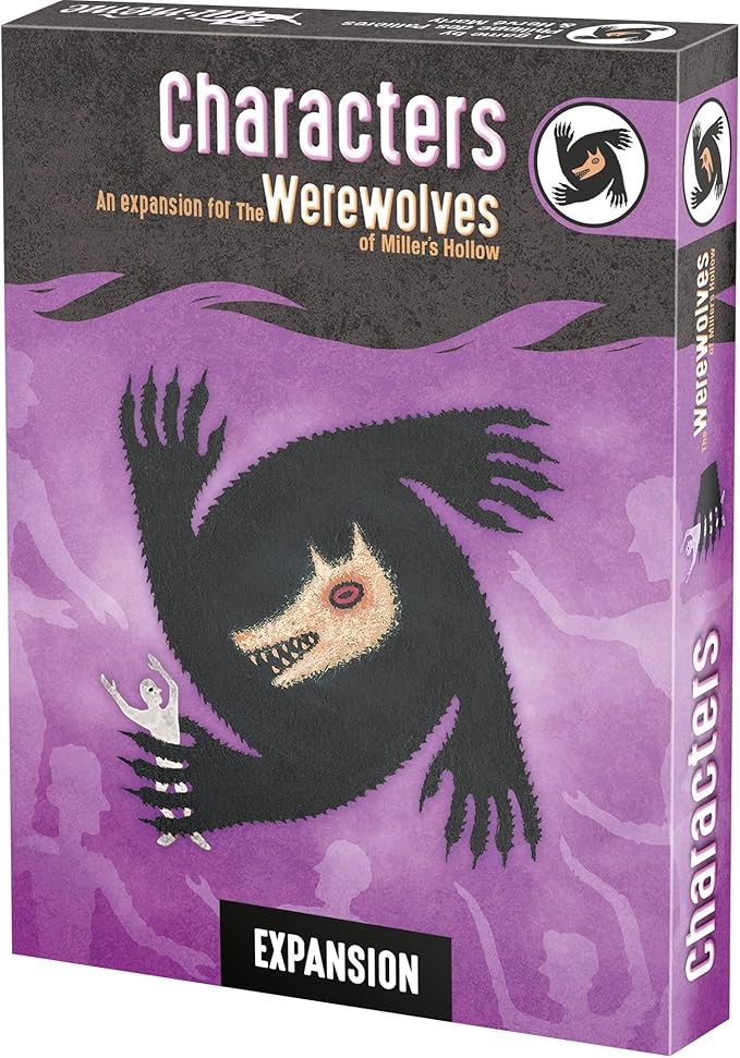 The Werewolves of Miller's Hollow Characters Expansion - New Roles & Game-Changing Abilities! Social Deduction Party Game for Kids & Adults, Ages 10+, 8-28 Players, 30 Min Playtime, Made by Zygomatic