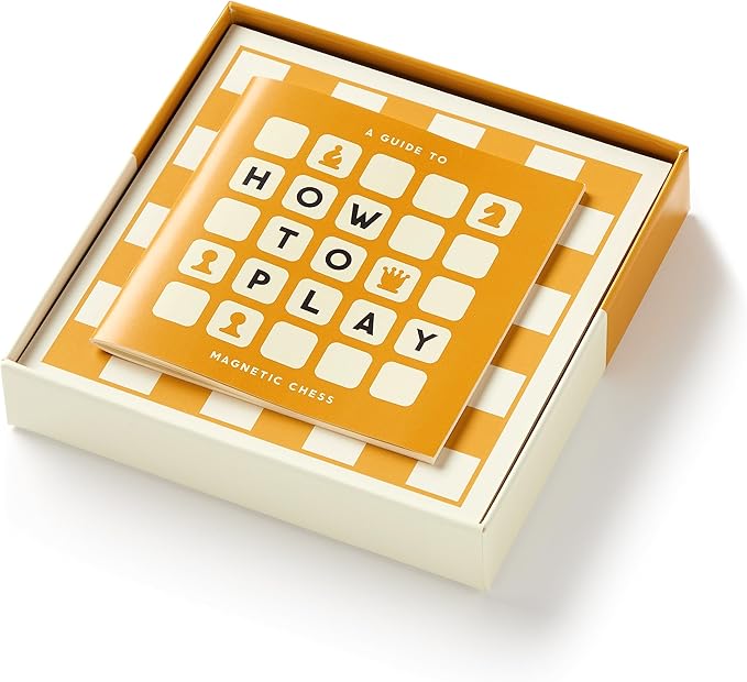 Brass Monkey Pawn Shop – Casual Chess Magnetic Fridge Game with Instruction Book