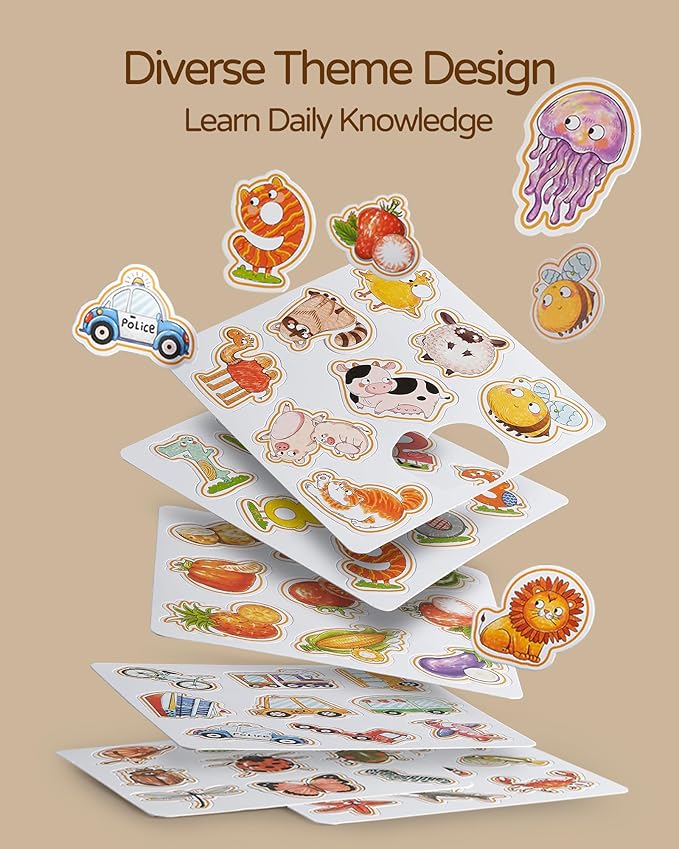 2-in-1 Busy Board Montessori Toys for Toddlers, Reusable Water Painting Books, Busy Book Sensory Toys Birthday Gifts Ages 1-4 Year Old, Kids Learning Educational Toy Travel Activities